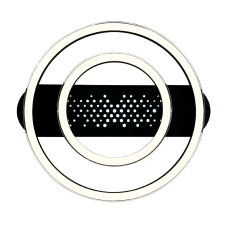 Светильник LED smart KENZO-R с пультом 85Вт 3000-5000K 5100Lm Круглый Черный 220665